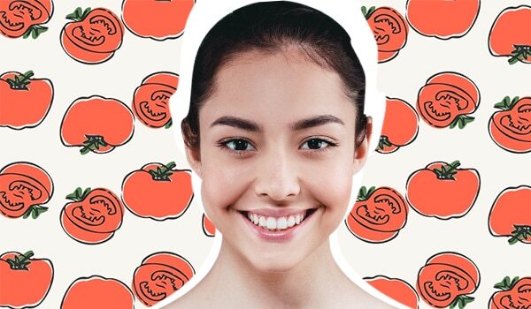 Diy Pore-Tightening Face Mask Using Tomato And Baking Soda