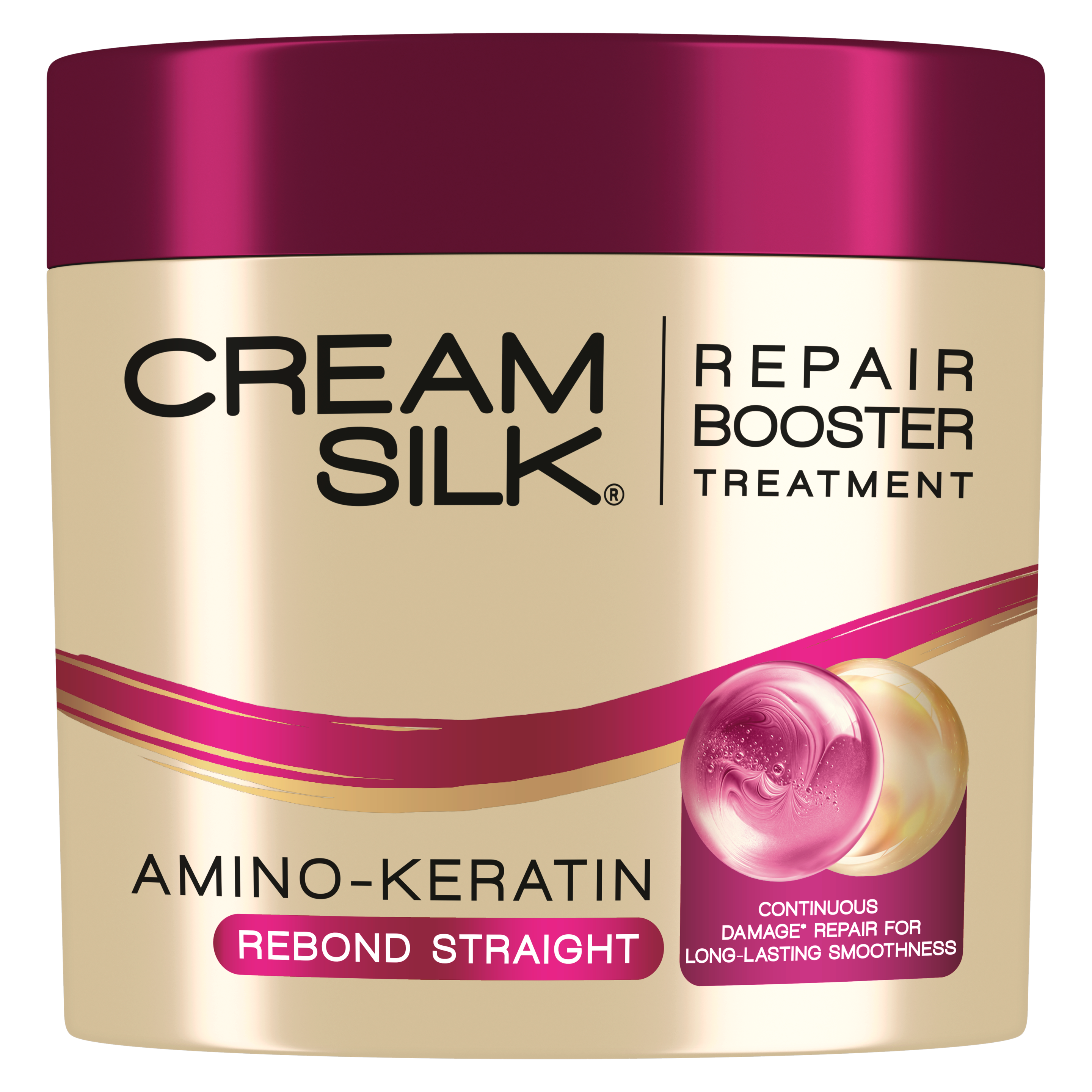Cream Silk Repair Booster Treatment Amino-Keratin Rebond Straight