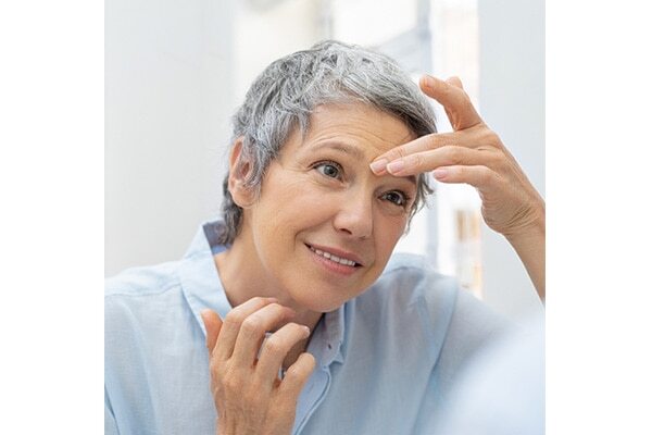 Not paying attention to thinning brows