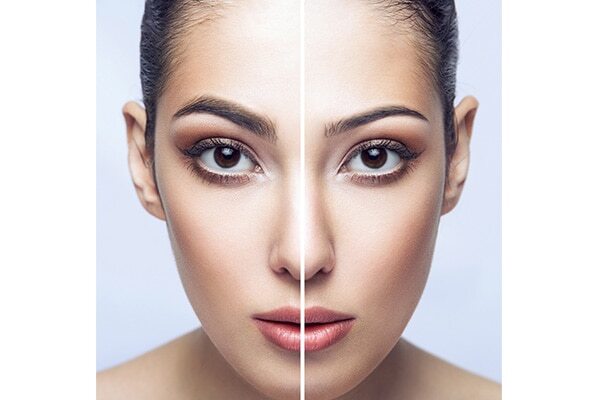 Not paying attention to thinning brows