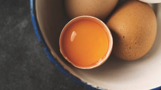 Which part of egg is good for hair