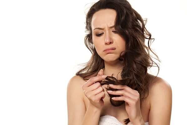 Which part of egg is good for hair