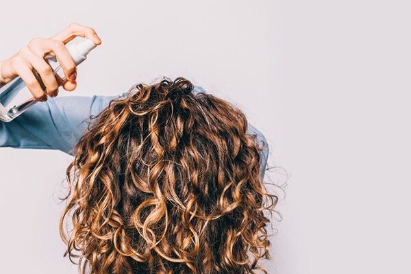 Step 05: Hair spray