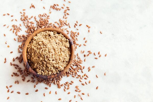 Crushed flaxseed