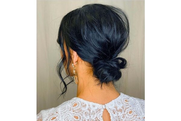 Loose side bun