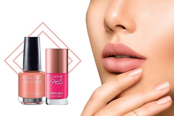 Glitter and metallic nail polishes