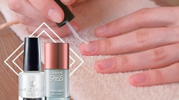 Glitter and metallic nail polishes