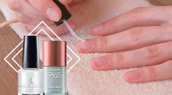 Glitter and metallic nail polishes