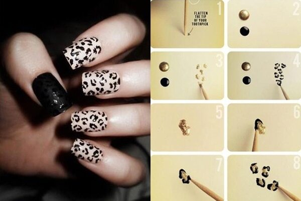 Glitter and metallic nail polishes