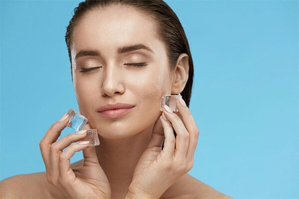 Frequently asked questions about using ice on the face