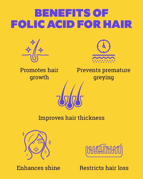FAQs about folic acid for hair