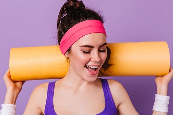 Choose hairstyle according to workout