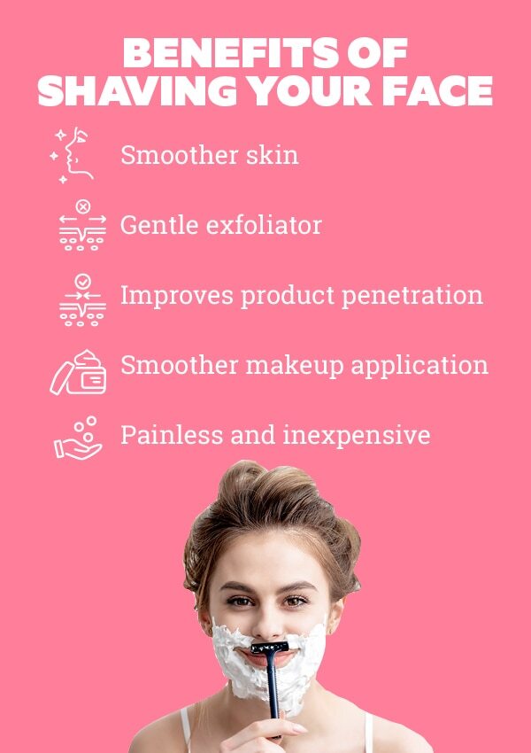 FAQs about face shaving for women