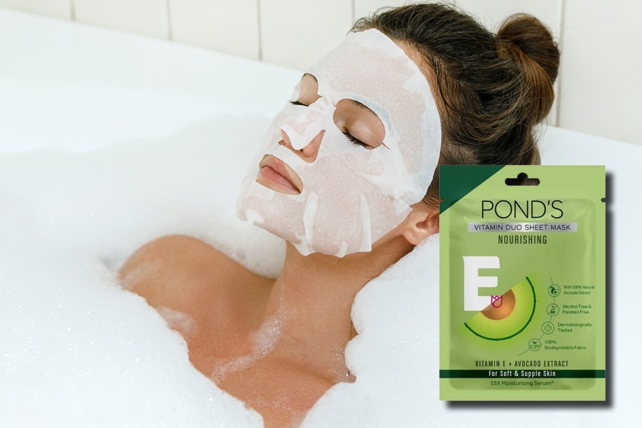 You wake up with plump and healthy skin