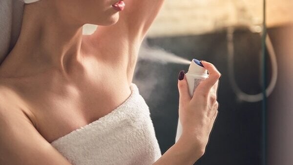 Spraying on your clothes