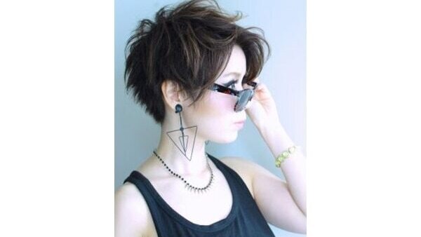 Messy pixie