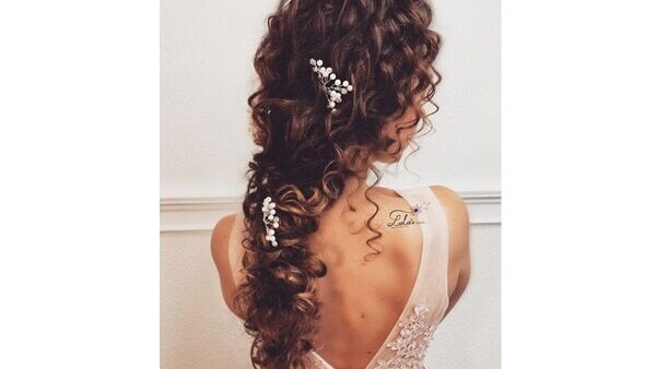 8. Floral tiara