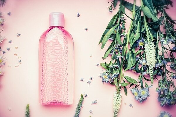 Micellar water rinse