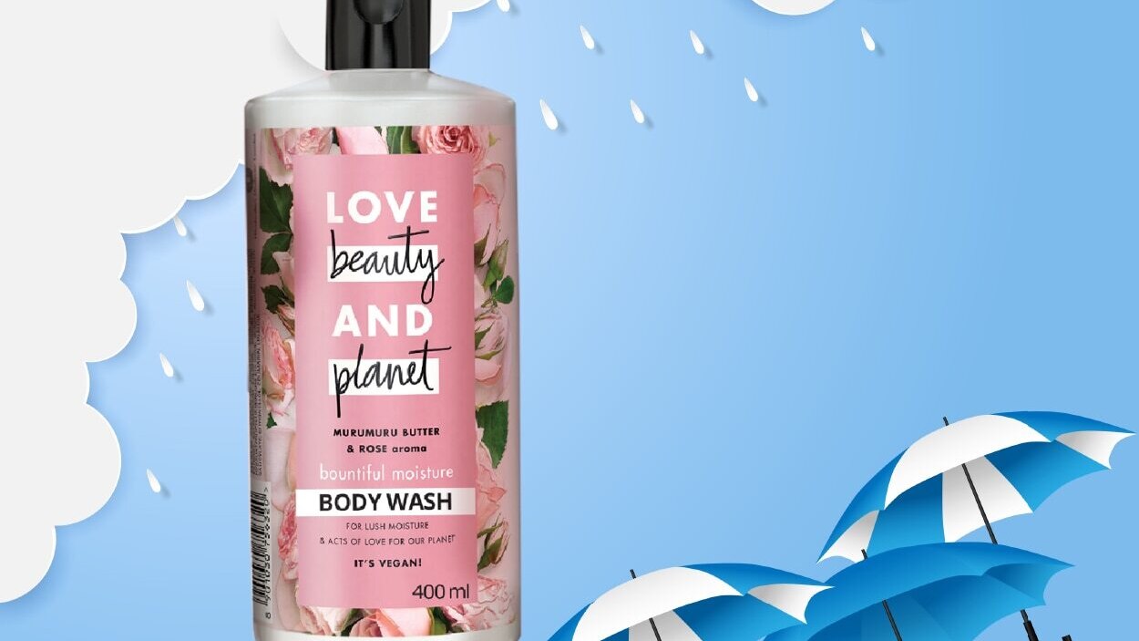 Love Beauty & Planet Murumuru Butter and Rose Aroma Bountiful Moisture Body Wash