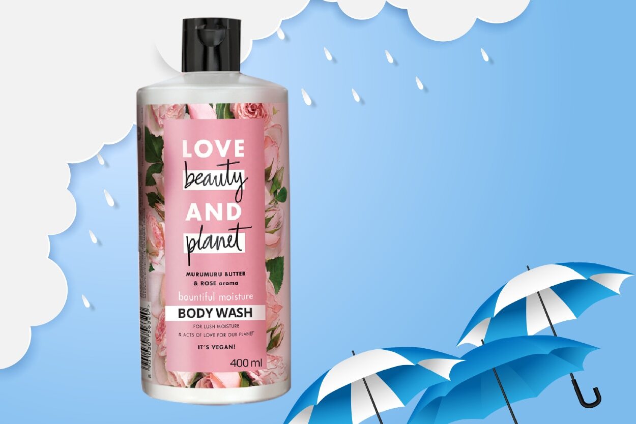 Love Beauty & Planet Murumuru Butter and Rose Aroma Bountiful Moisture Body Wash