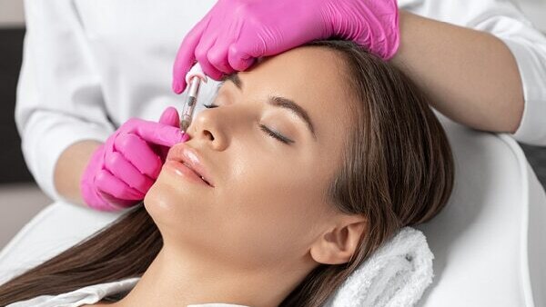Treating smile lines at home