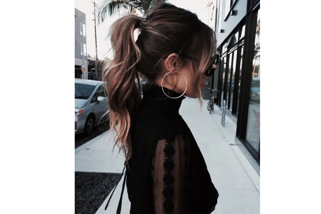 Half top knot