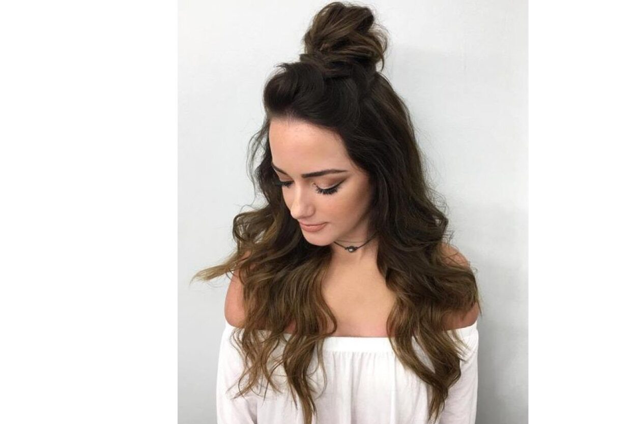 Half top knot