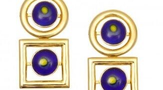 A pair of dressy earrings image