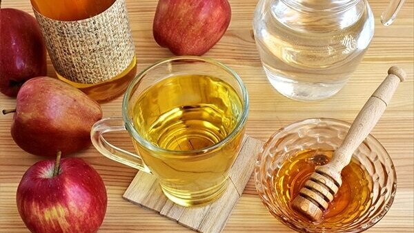 Apple cider vinegar and honey