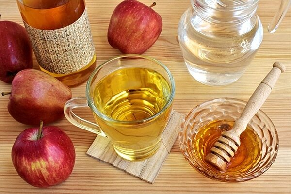 Apple cider vinegar and honey