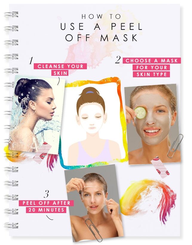 How To Use Peel Off Mask