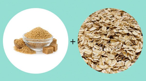 baking soda and coconut oil scrub