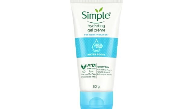 4. Simple Water Boost Hydrating Gel Creme Moisturiser