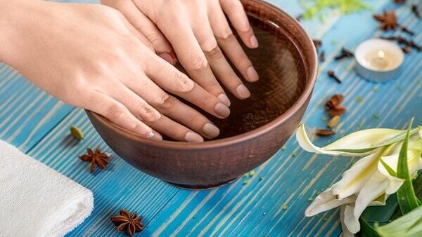 Dark nail polish does the trick too