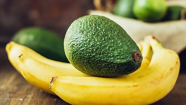 Avocado banana hair mask