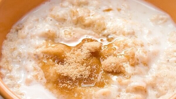 Milk + brown sugar