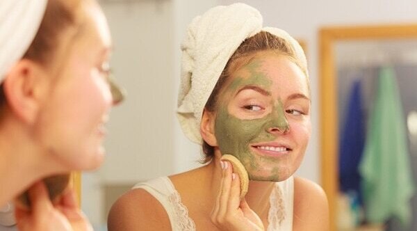 Try a green tea mask