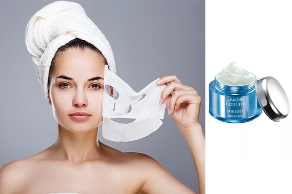 Face clean up finish with a moisturiser
