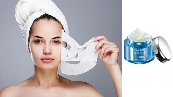 Face clean up finish with a moisturiser
