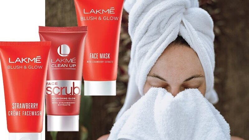 Lakme Clean Up and Blush & Glow with Strawberry Extracts