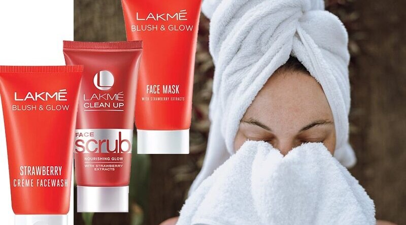 Lakme Clean Up and Blush & Glow with Strawberry Extracts
