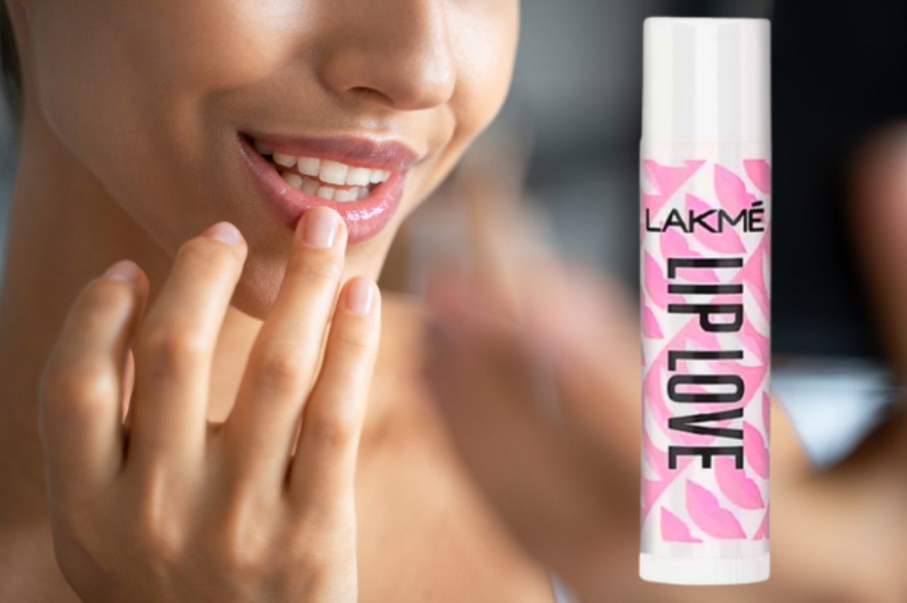 how to make your lips look fuller without makeup woman Dermalogica Age Smart Renewal Lip Complex Lip Balm