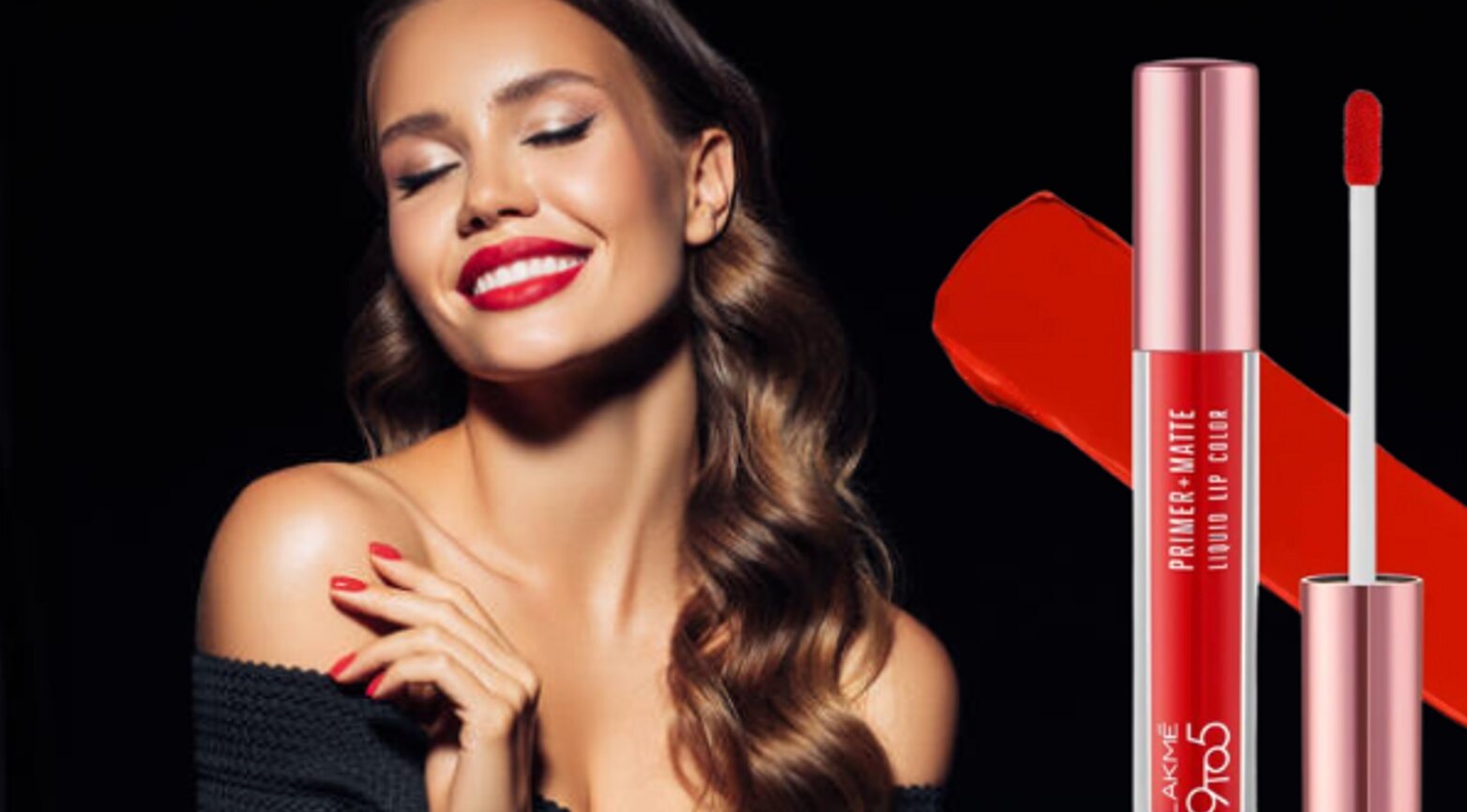 How to keep lipstick from bleeding woman Lakmé 9-to-5 Flawless Matte Complexion Compact 