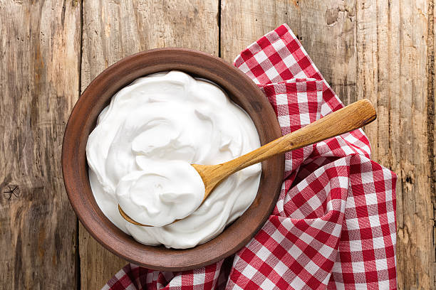 - Coffee, lemon and yogurt mask