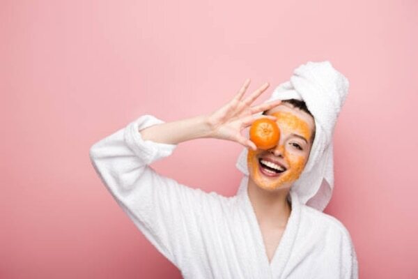 vitamin c and mandarin for glowing skin