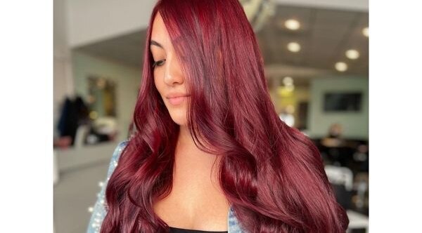 Burgundy color