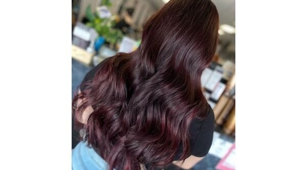 Burgundy color