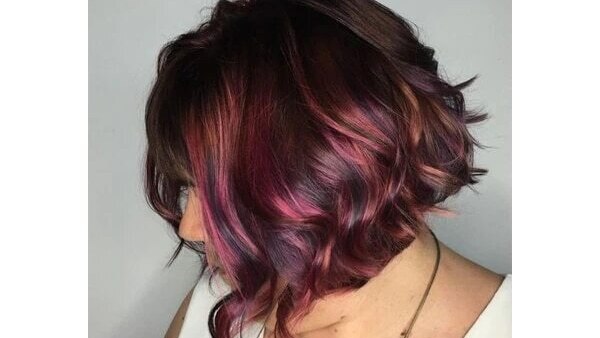 Burgundy color