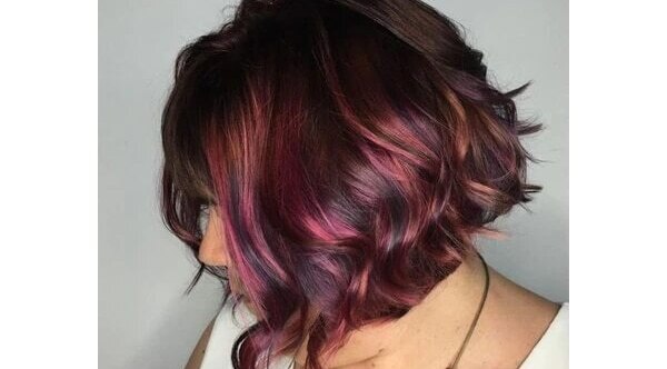 Burgundy color