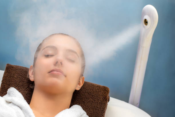 Will Facial Steaming Help Against Acne woman face